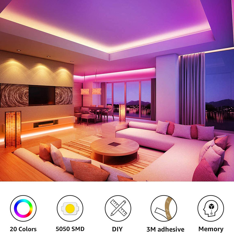 1903 Color Chasing LED Strip Light Waterproof Kit 16.4ft/5m - Arrow LED Lights 1903 Color Chasing LED Strip Light Waterproof Kit 16.4ft/5m - Arrow LED Lights